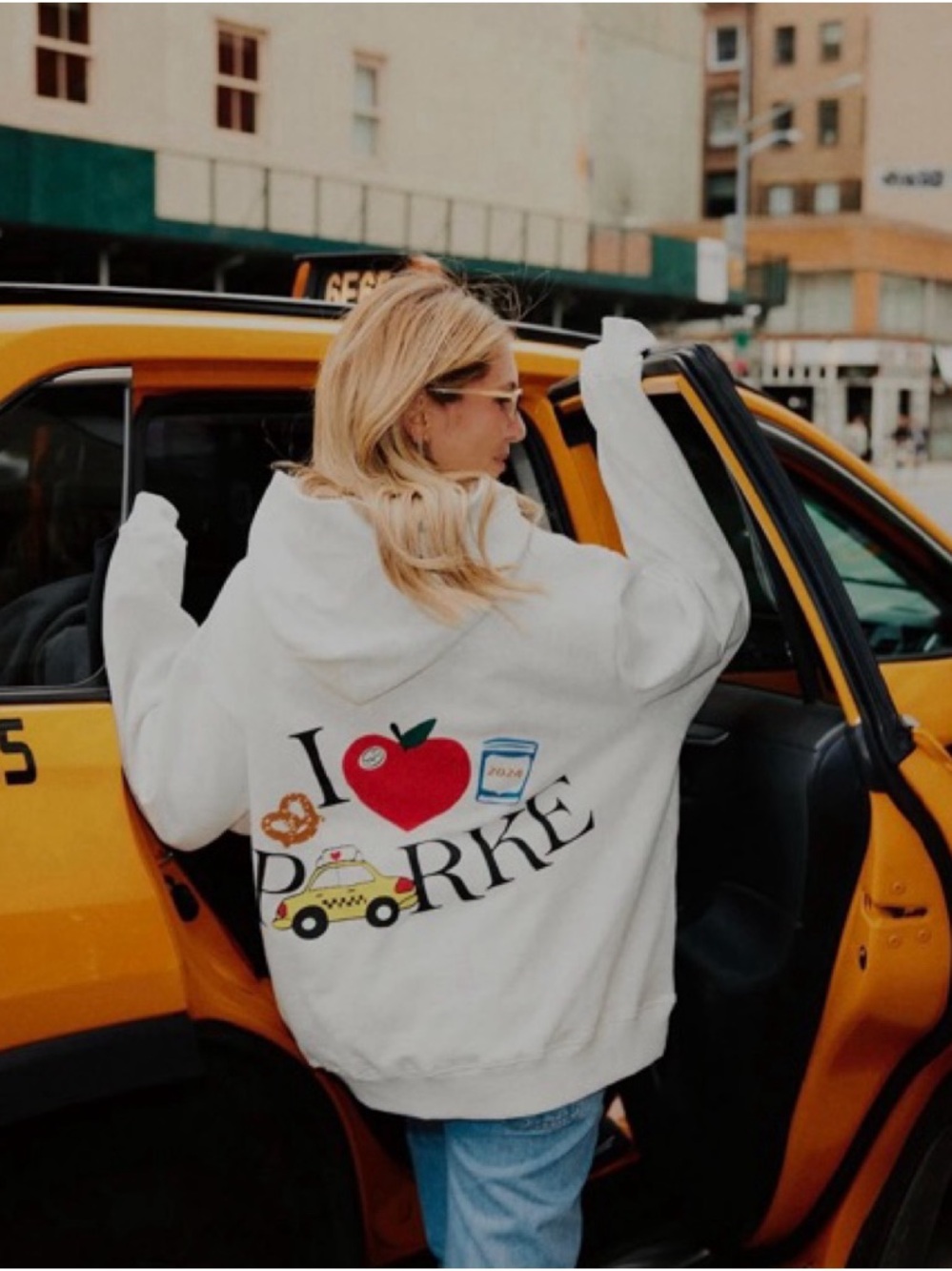 Parke L/XL hoodie 2024 NYC drop. rare item!